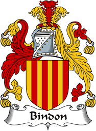 Irish Coat of Arms for Bindon