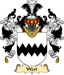English Family Coat of Arms (v.25) West