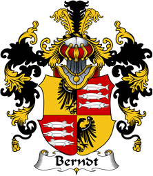 German Wappen Coat of Arms (v.25) Berndt