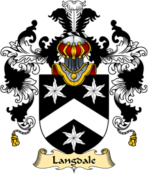 English Family Coat of Arms (v.25) Langdale