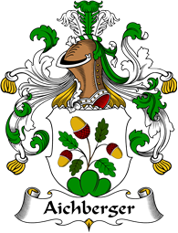 German Wappen Coat of Arms for Aichberger