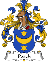 German Wappen Coat of Arms for Pasch