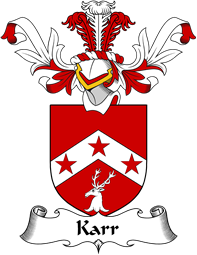 Coat of Arms from Scotland for Karr