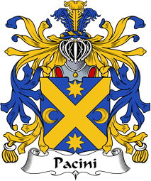 Italian Coat of Arms for Pacini