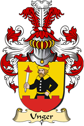 v.23 Coat of Family Arms from Germany for Unger
