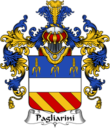 Italian Family Coat of Arms (v.25b) Pagliarini