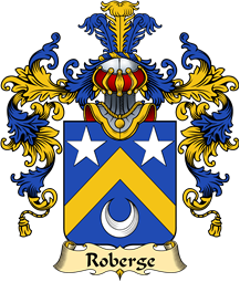 French Family Coat of Arms (v.25) Roberge
