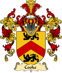 English Family Coat of Arms (v.25) Cook (e)