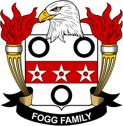 Coat of arms used by the Fogg family in the United States of America