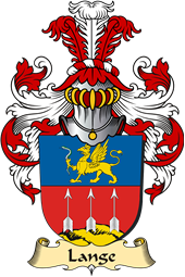 v.23 Coat of Family Arms from Germany for Lange