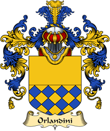 Italian Family Coat of Arms (v.25a) Orlandini