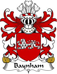 Welsh Coat of Arms for Baynham (AP EINION)