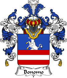 Italian Family Coat of Arms (v.25b) Bonomo