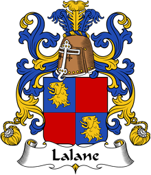 Coat of Arms from France for Lalane