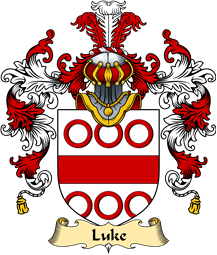 Irish Family Coat of Arms (v.25a) Luke