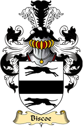 Irish Family Coat of Arms (v.23) for Biscoe