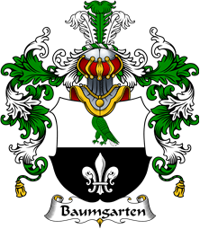 German Wappen Coat of Arms (v.25) Baumgarten