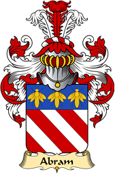 French Family Coat of Arms (v.23) for Abram