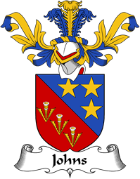 Coat of Arms from Scotland for Johns