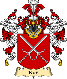 Italian Family Coat of Arms (v.25a) Nuti