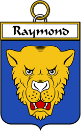 French Coat of Arms Badge for Raymond