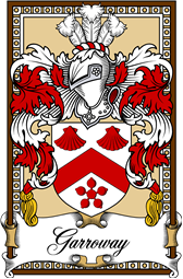 Scottish Coat of Arms Bookplate for Garroway
