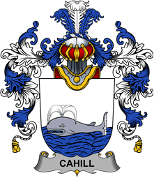 Irish Family Coat of Arms (v.25b) Cahill or O