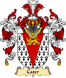 English Family Coat of Arms (v.25) Cater