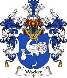 German Wappen Coat of Arms (v.25) Wacker