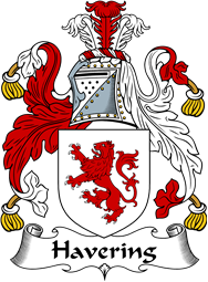 English Coat of Arms for the family Havering