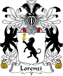 Italian Coat of Arms for Lorenzi