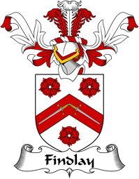Coat of Arms from Scotland for Findlay or Finlay
