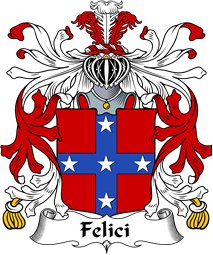 Italian Coat of Arms for Felici