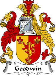 English Coat of Arms for the family Goodwin