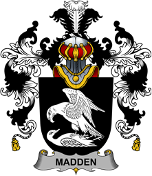 Irish Family Coat of Arms (v.25b) Madden or O