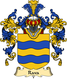 Italian Family Coat of Arms (v.25a) Rava