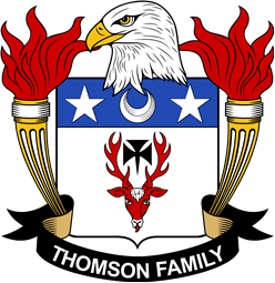 Coat of arms used by the Thomson family in the United States of America