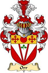 Irish Family Coat of Arms (v.23) for Orr
