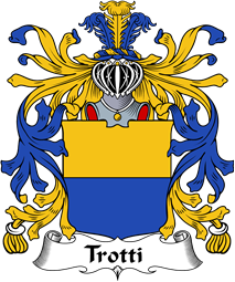 Italian Coat of Arms for Trotti