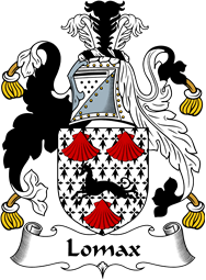 English Coat of Arms for the family Lomax