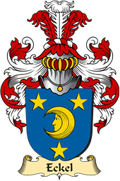 v.23 Coat of Family Arms from Germany for Eckel