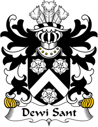 Welsh Coat of Arms for Dewi Sant (Saint David)