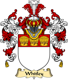 Welsh Family Coat of Arms (v.25) Whitley (of Hawarden, Flint)