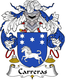 Spanish Coat of Arms for Carreras