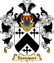 Welsh Family Coat of Arms (v.25) Davenport (Cheshire and of Denbighshire)