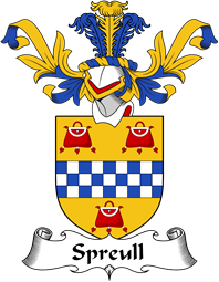 Coat of Arms from Scotland for Spreull