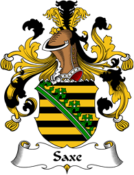 German Wappen Coat of Arms for Saxe