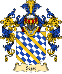 Italian Family Coat of Arms (v.25a) Sesso