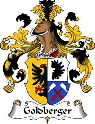German Wappen Coat of Arms for Goldberger