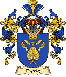 Welsh Family Coat of Arms (v.25) Dyfrig (Dubricius, Saint)